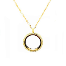 Femmes Femmes Mode 22k Thick Gold Thin Rope Chaînes Lockets Colliers